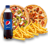 Order a meal deal from Maxs Pizza and Peri Peri
